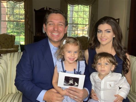 Gov. Ron DeSantis and wife announce third child