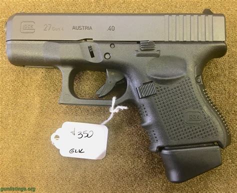 Gunlistings.org - Pistols Glock 27 40 Cal.