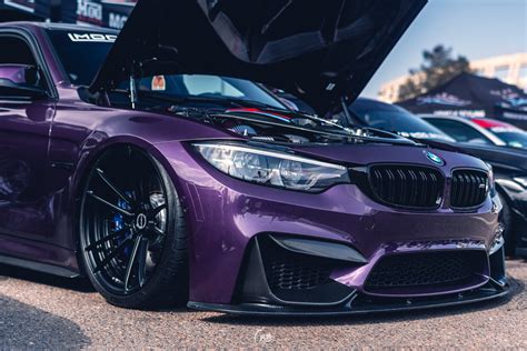 Purple Silk BMW M3 at Big SoCal Euro 2018 : r/BMW