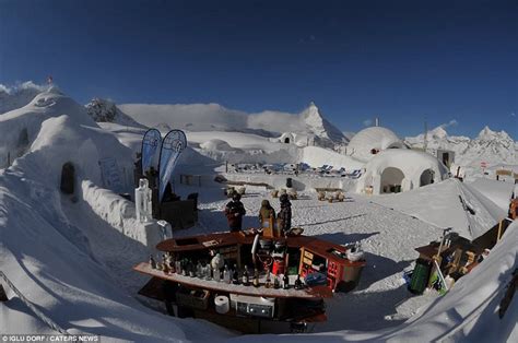 At Iglu-Dorf snow village you can sleep in a DIY igloo | Daily Mail Online