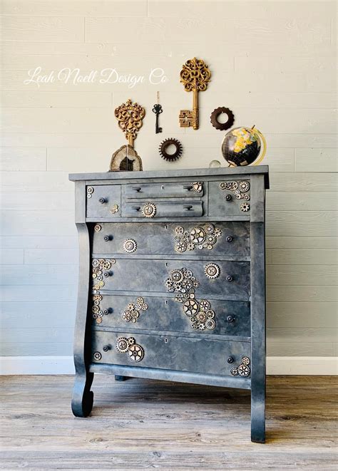 Steampunk Dresser. | Steampunk furniture, Furniture makeover diy ...