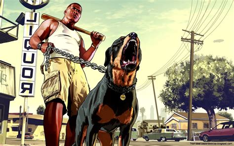 Gta 5 With Dog Wallpaper Hd | Free High Definition Wallpapers