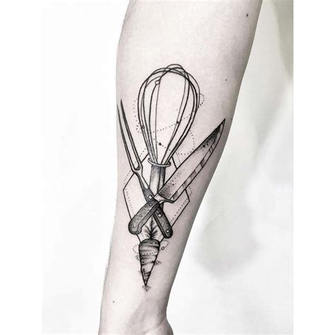 25 Symbolic Fork Tattoos with Meanings and Ideas - Body Art Guru