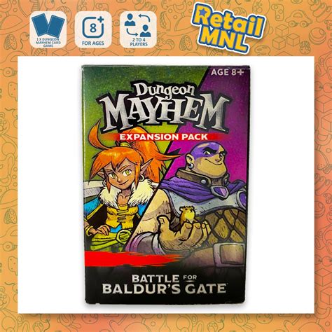 Retailmnl Dungeon Mayhem : Battle of Baldur's Gate Expansion Pack Card ...