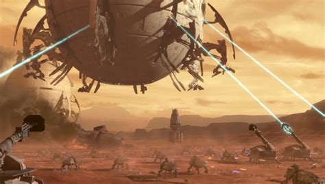 star wars - Was there a space battle above Geonosis? - Science Fiction & Fantasy Stack Exchange