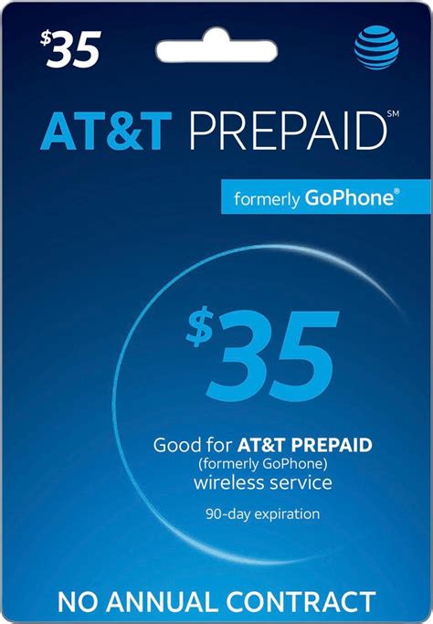 Best Buy: AT&T $35 Prepaid Phone Card ATT $35