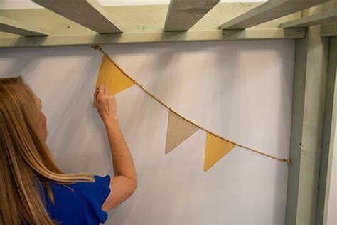 DIY Pennant Banner for Kids Room - Checking In With Chelsea