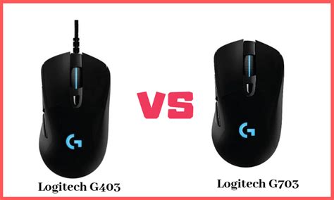 Logitech G403 vs G703 Mouse: Review You Must Read!