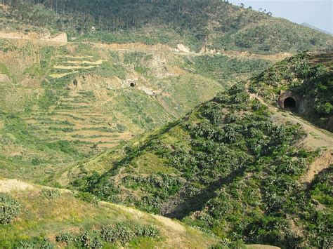 HD wallpaper: eritrea, landscape, valley, forest, woods, trees ...