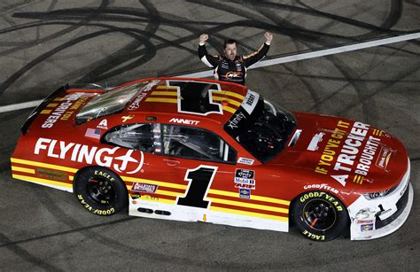 Josh Berry Steals Spotlight in Las Vegas; JR Motorsports Sweeps Podium - Jayski's NASCAR Silly ...