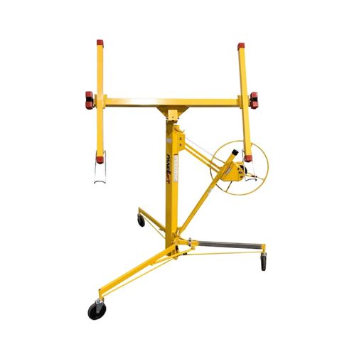 PANELLIFT Yellow Steel Drywall Lift 11ft Max Height 55in Width 49in ...