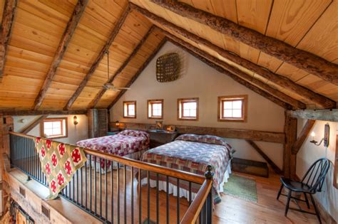 A Cabin Loft Creates Cozy And Creative E Log Connection