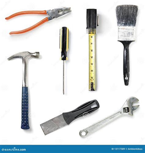 Home Improvement Tools Collection Royalty Free Stock Images - Image ...