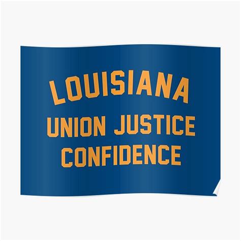 "The Louisiana Motto (State Motto of Louisiana)" Poster by franklinprintco | Redbubble