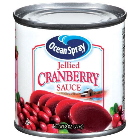 Ocean Spray Jellied Cranberry Sauce, 8 oz - Walmart.com - Walmart.com