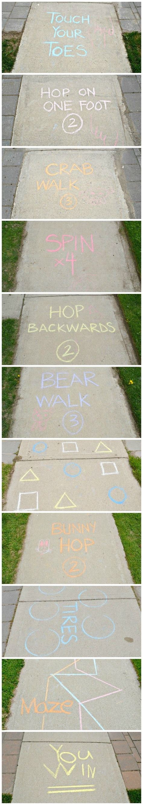 Hopscotch ideas | Hopscotch, Fun activities, Chalk fun