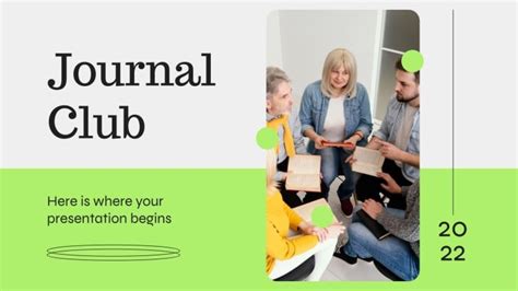 Journal Club | Google Slides theme & PowerPoint template