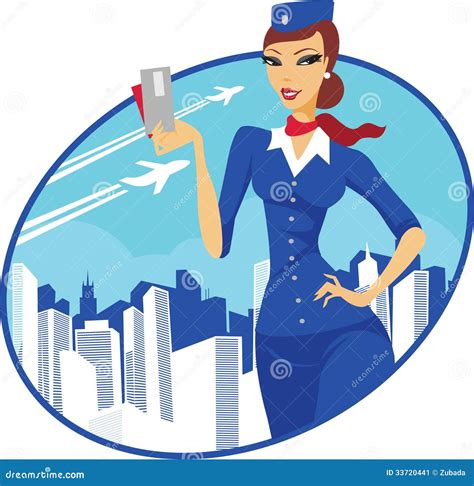 Flight Attendant Stock Image - Image: 33720441