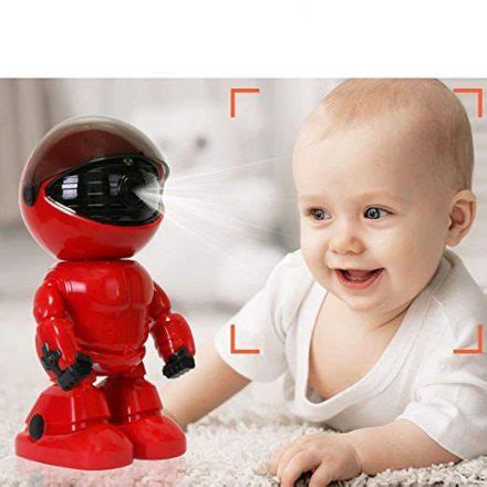 Red Robot Baby Monitor - Momentures