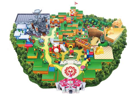 Super Nintendo World - a look at the map, plus more details, photos ...