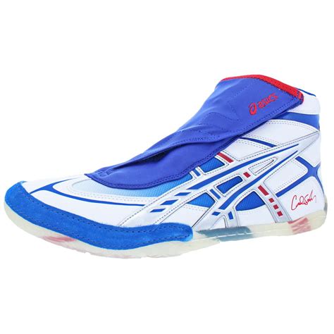 ASICS Cael Mens Cael Sanderson Lace-Up Wrestling Shoes