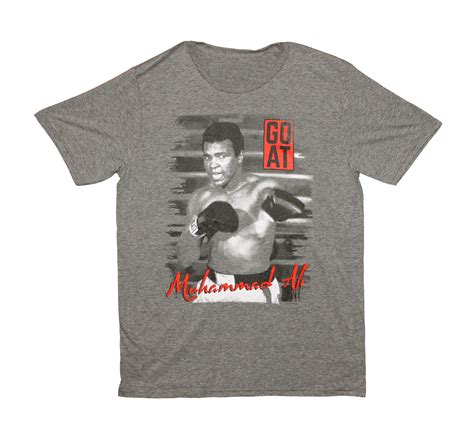 Muhammad Ali GOAT Jab - Heather Grey - Vancouver Rock Shop