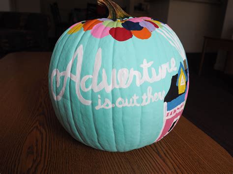 Adventure is out there UP pumpkin painting | Disney pumpkin painting ...