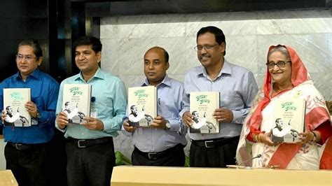 PM unveils book containing 200 speeches of Bangabandhu