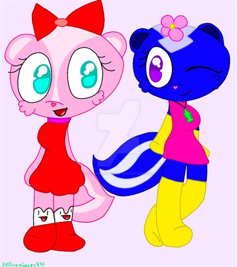 Redesign of Giggles and Petunia by AllisonLovesHtf on DeviantArt