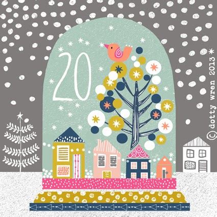 dottywrenstudio: advent calendar...day 20