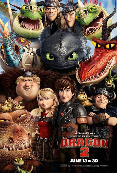 How to Train Your Dragon 2 (2014) Poster #12 - Trailer Addict