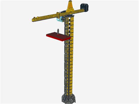 LEGO MOC Tower Crane by Antarctica | Rebrickable - Build with LEGO