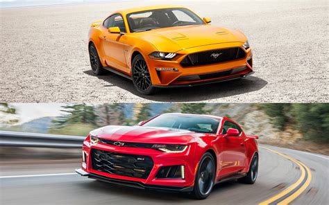 Descubrir 51+ imagen ford mustang vs chevrolet camaro - Abzlocal.mx