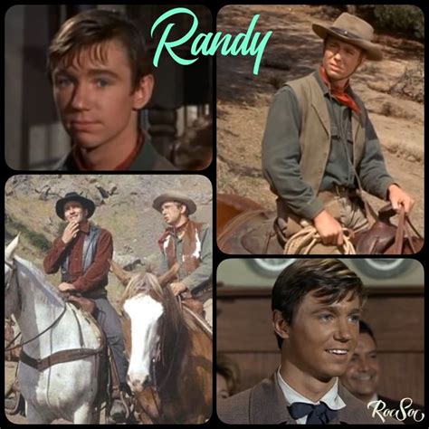 Randy Boone in The Virginian | The virginian, Family show, Tv westerns