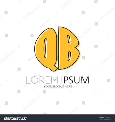 Qb Logo Vector Graphic Sphere Branding Stock Vector (Royalty Free) 439408279 | Shutterstock