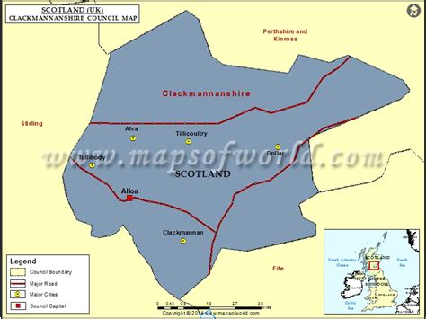 Clackmannanshire Map | Clackmannanshire Council Map