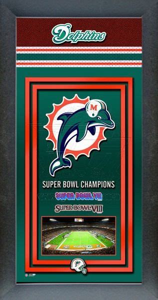 Miami Dolphins Super Bowl Championship Banner | Miami dolphins ...