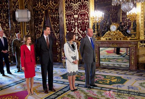 Los Príncipes de Asturias y los Reyes de España en el Palacio Real - La ...