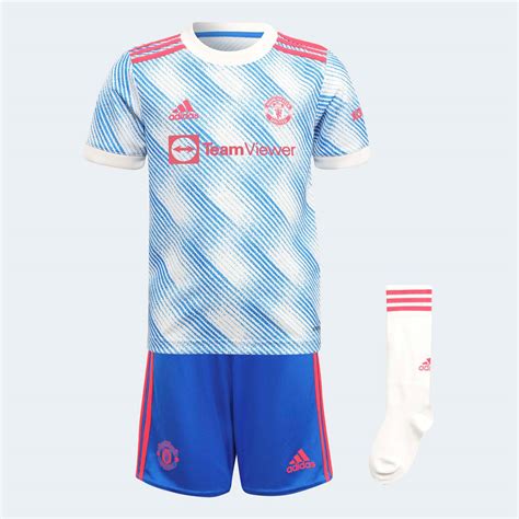 SneakersbeShops | Manchester United Away Mini Kit 2021 2022 | Domestic Replica Minikits | adidas ...