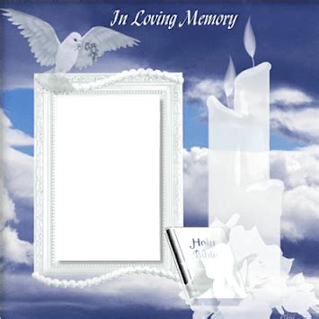 In Loving Memory Frames Borders