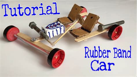 Rubber Band Powered Car Explanation