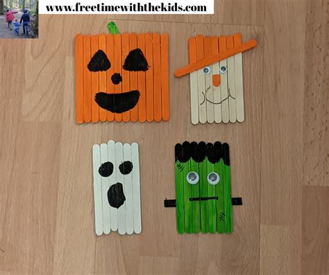 11 Easy Halloween Crafts for Kids - Free Time with the Kids