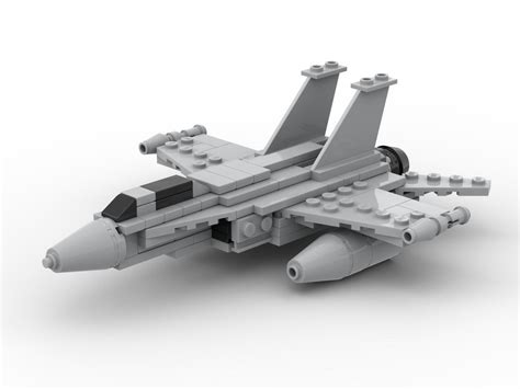 LEGO MOC McDonnell Douglas F-18 Hornet Jet Fighter by The Bobby Brix ...