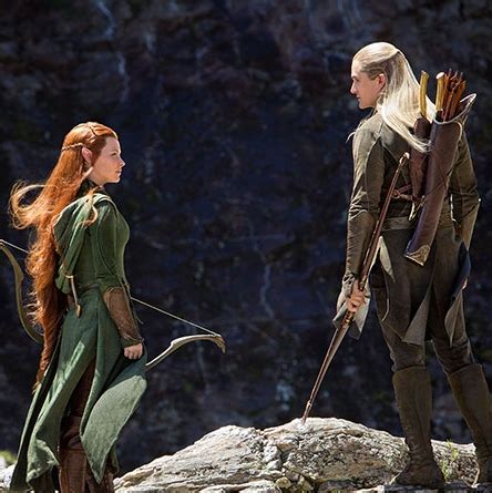 The Blog of the Hobbit: New Still of Legolas and Tauriel