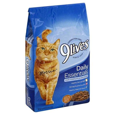 9Lives Daily Essentials Dry Cat Food, 3.15 lb - Walmart.com - Walmart.com