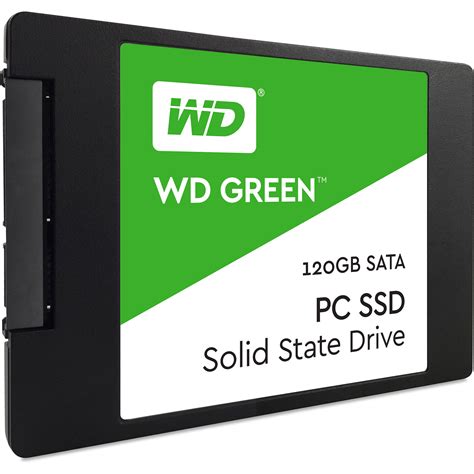 WD 120GB Green SATA III 2.5" Internal SSD WDS120G1G0A B&H Photo