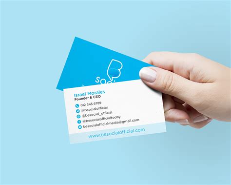 Be Social Branding & Business Cards on Behance