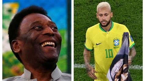 Pele's reaction from hospital to Neymar's record-equalling goal is pure ...