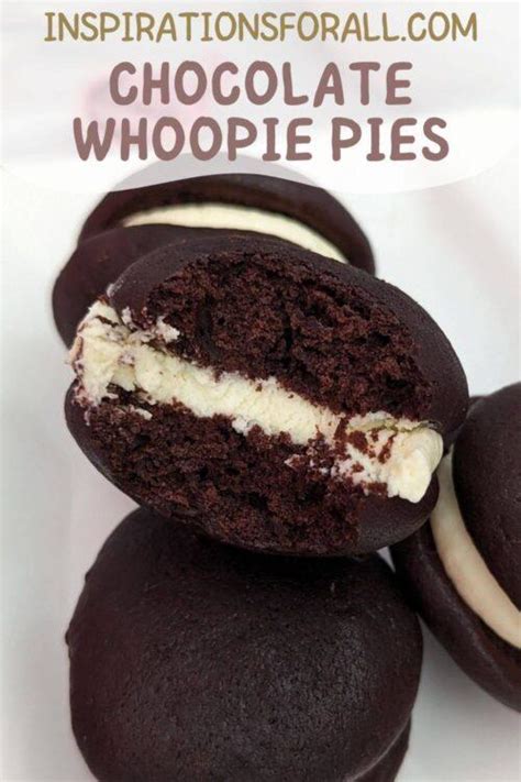 Chocolate whoopie pies – with cream cheese filling