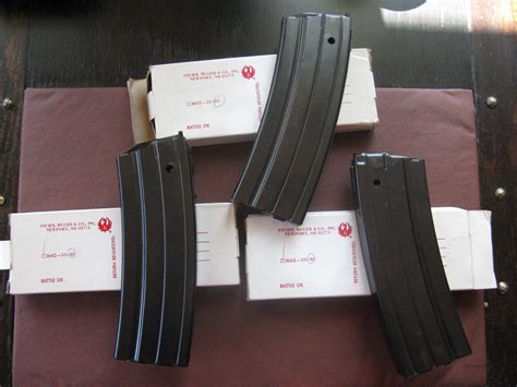 Ruger Mini 14 30 round factory magazines for sale